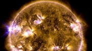 Eruptions on the sun's surface can blasttons of plasma into space -- sometimes right at the Earth. Astonishing pictures show the giant flares and clouds of ionized gas erupting from the star.